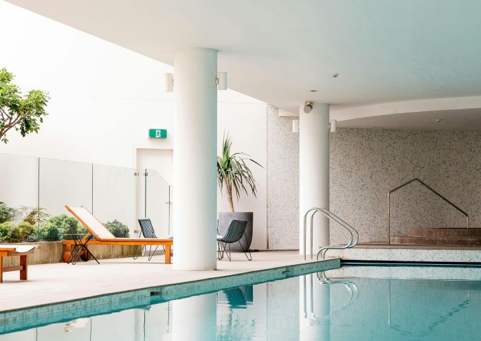 Adina Apartment Hotel Bondi Beach Sydney, Bondi Beach - Credit: TFE NSW Semi-outdoor swimming pool at Adina Apartment Hotel Bondi Beach Sydney, Bondi Beach