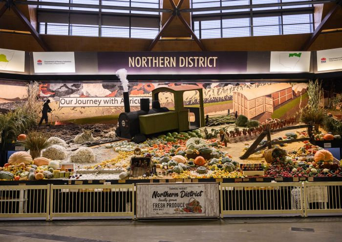 Northern District Fresh produce display, Sydney Royal Easter Show, Sydney - Credit: Sydney Royal Easter Show