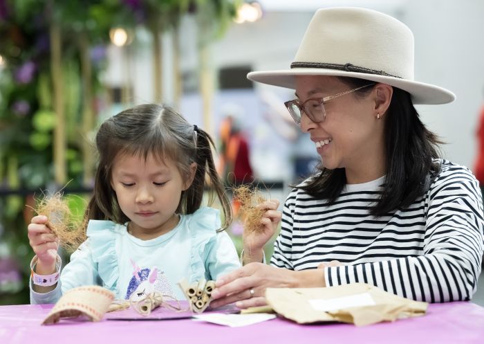 Family crafting, Sydney Royal Easter Show, Sydney - Credit: Sydney Royal Easter Show