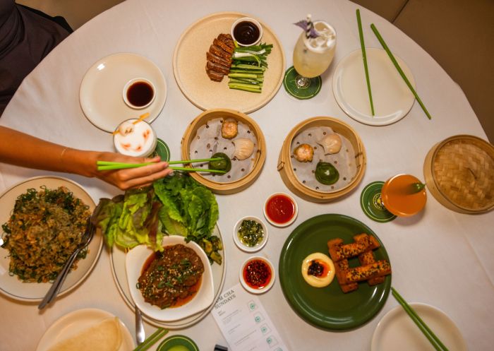 Yumcha table of food, Suki, Mona Value - Credit: Suki