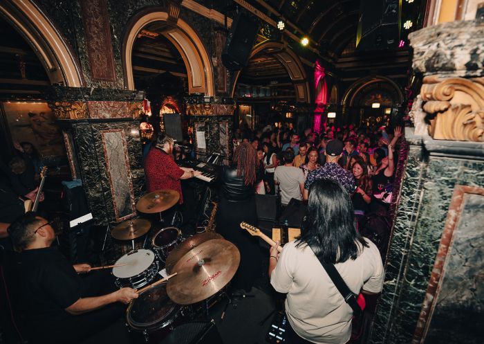 Dancefloor at Marble Bar at Hilton Sydney in the CBD - Credit: Hilton Sydney