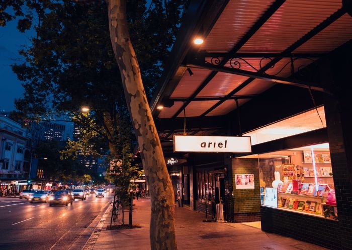 Street view, Ariel Booksellers, Darlinghurst