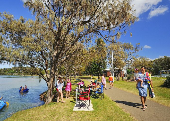BIG4 Sydney Lakeside Holiday Park, North Narrabeen - Credit: BIG4 Sydney Lakeside Holiday Park Families enjoying the water, BIG4 Sydney Lakeside Holiday Park, North Narrabeen - Credit: BIG4 Sydney Lakeside Holiday Park