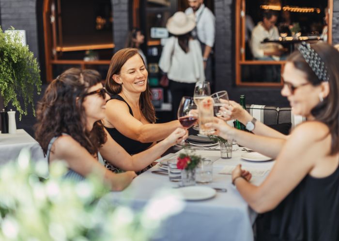Annata, Crows Nest - Credit: Annata Friends enjoying wine, Annata, Crows Nest - Credit: Annata