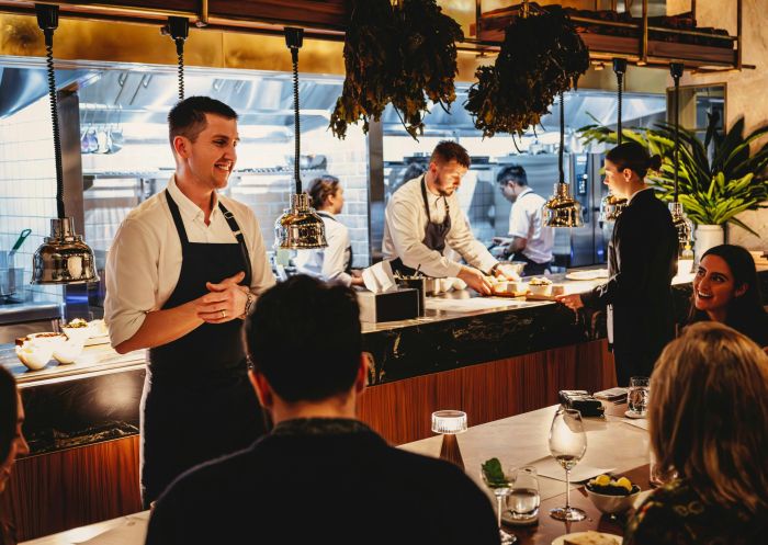 The Grand National, Josh Niland at chef's table, Saint Peter, Paddington - Credit: Christopher Pearce | Saint Peter