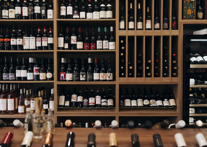 Wine shelf, Hunters Hill Wine Room, Hunters Hill - Credit: Hunters Hill Wine Room