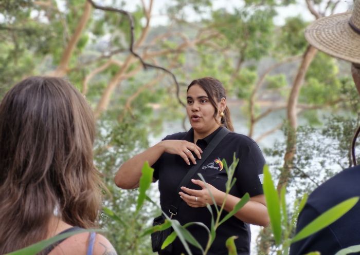 Guided tour, Koori Kinnections tour, Sydney - Credit: Rebecca Farrell