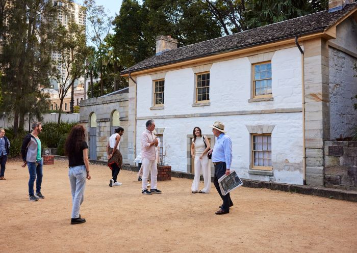 Walking tour group, The Rocks Walking Tour, The Rocks