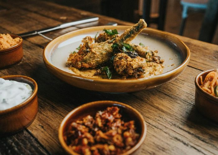 Dishes on table, Colombo Social, Enmore - Credit: Colombo Social