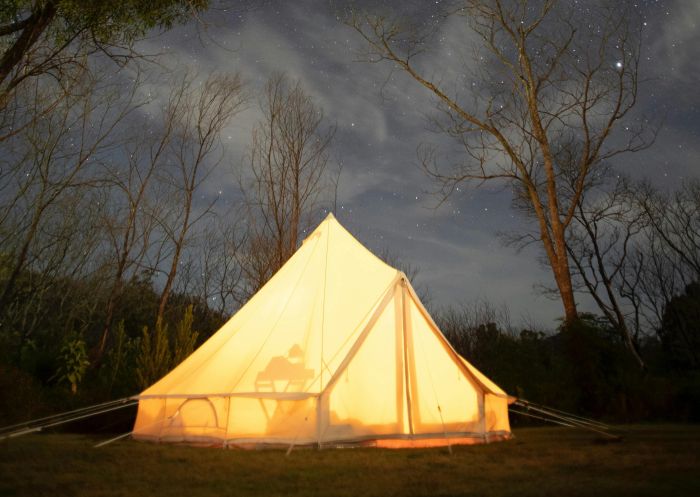 Luxury glamping under the stars, Coolendel Camp, Buangla - Credit: Coolendel Camp