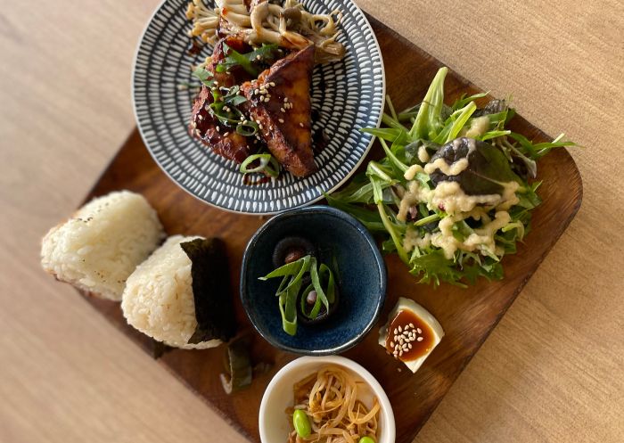 Plate of food, Comeco Foods, Newtown - Credit: Comeco Foods
