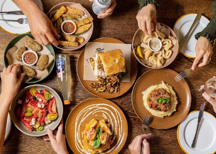 Plates of food, Don Fred, Newtown - Credit: Don Fred