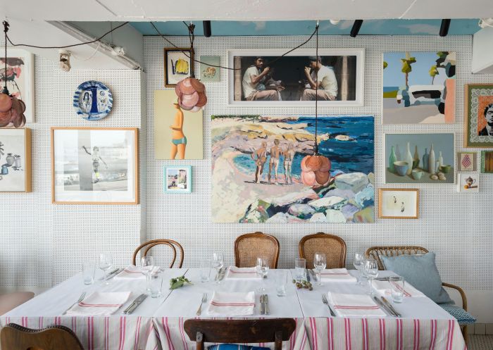 Table setting indoors, Sean’s Panaroma, North Bondi - Credit: Sean’s Panaroma
