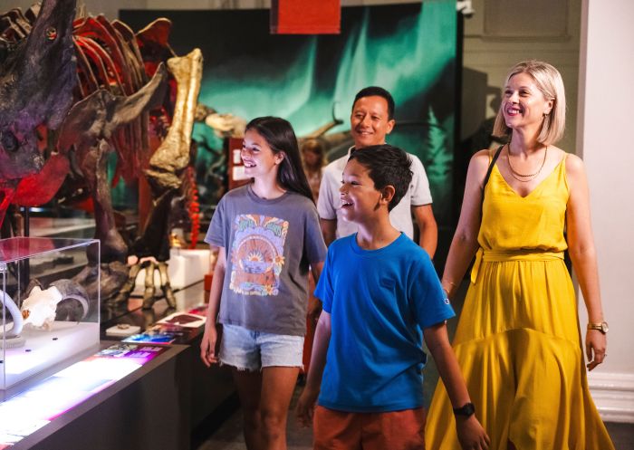 Family visiting, Australian Museum, Sydney