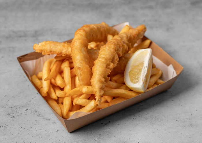 Battered New Zealand Flathead, Hooked and Harvest, The Rocks - Credit: Hooked and Harvest