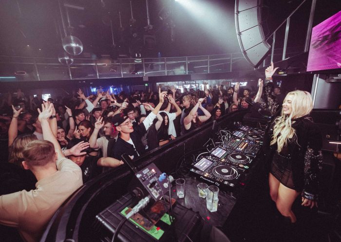 Crowd at nightclub, AURA Nightclub, Darlinghurst  - Credit: AURA Nightclub