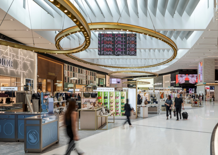 Interior of shopping centre, SYD X Luxury Precinct, Mascot - Credit: SYD X Luxury Precinct