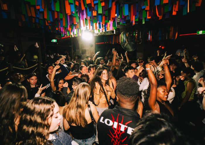 Crowd dancing, The Cliff Dive, Darlinghurst - Credit: Jay Slays