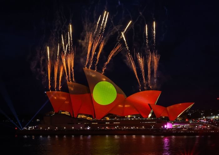 Fireworks over the Sydney Opera House, Australia Day Live Concert, Sydney