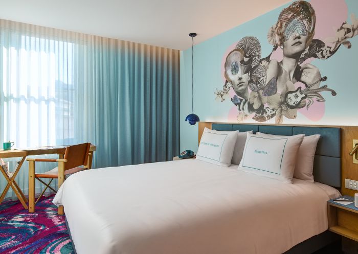 Medium Dreamers king room at 25hours Hotel The Olympia, Paddington - Credit: 25h Olympia