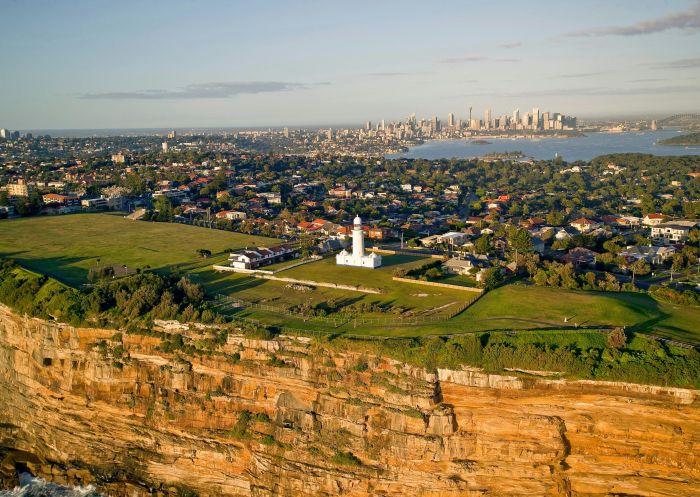 Aerial view, Macquarie Lightstation, Vaucluse - Credit: Macquarie Lightstation