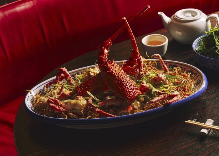 Lobster on plate, Grandfathers, Sydney - Credit: Ethan Smart