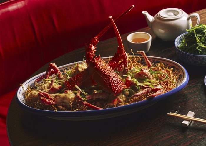 Lobster on plate, Grandfathers, Sydney - Credit: Ethan Smart