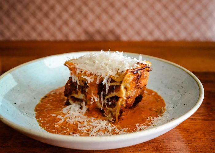 Lasagna close up, Sippenham, Sydenham - Credit: Sippenham