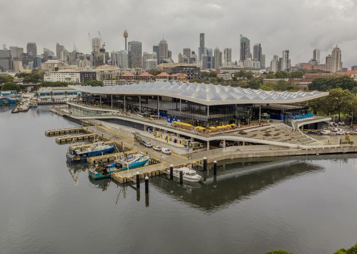  Aerial view, Sydney Fish Market, Pyrmont - Credit: Sydney Fish Market