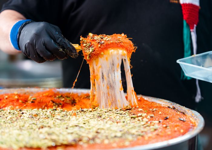 Yummy Yummy Knafeh, Lakemba Nights during Ramadan  - Credit: Lakemba Nights