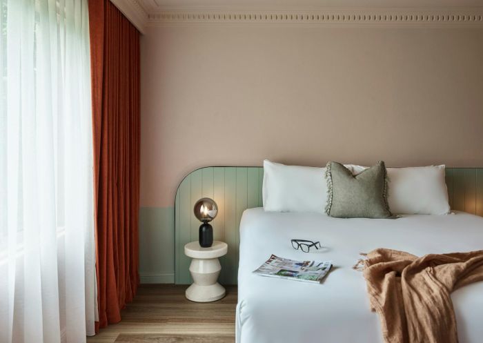 Boutique room at hotel, Kyah Hotel, Blackheath - Credit: Steven Woodburn | Kyah Boutique Hotel