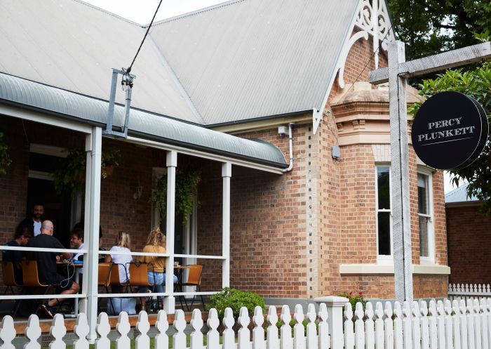 Street view of exterior balcony, Percy Plunkett, Penrith