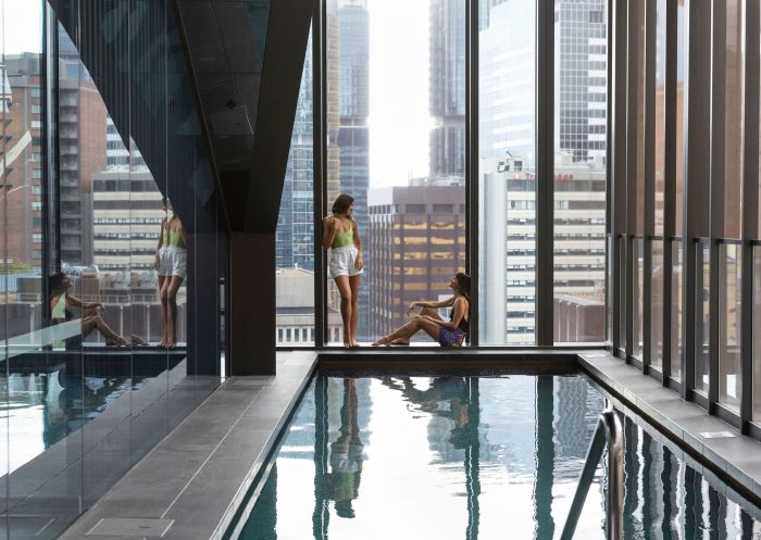 Friends enjoying the pool, A by Adina, Sydney