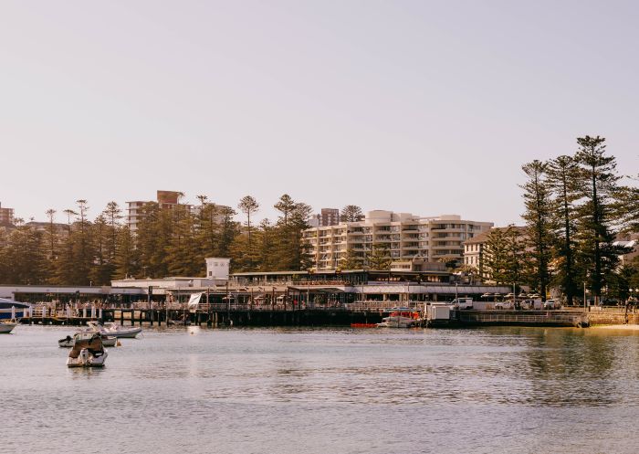 Exterior scenery from the water, Felons Brewing Co. Manly, Manly - Credit: Felons Manly