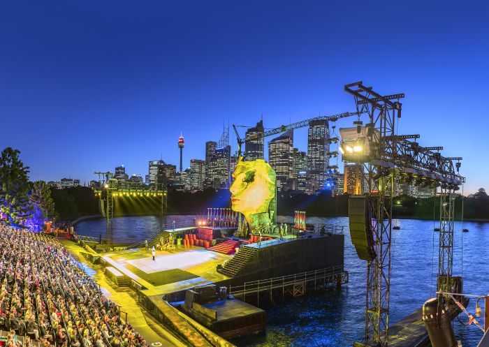 Aida on Sydney Harbour - Credit: Opera on Sydney Harbour