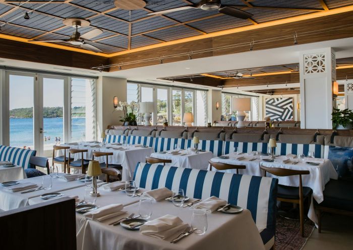 Bathers' Restaurant interiors, Bathers' Pavilion, Mosman - Credit: Buffet Digital