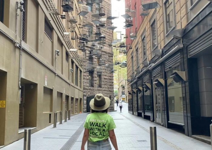 Ucovering sydney's history and art in the lanes of Sydney's centre, Sydney Sights Free Walking Tour, Sydney - Credit: I'm Free Tours