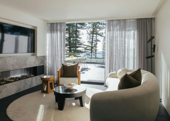 Elysium suite 1 lounge, Elysium Manly, Manly - Credit: The Trustee for MANLY PACIFIC UNIT TRUST