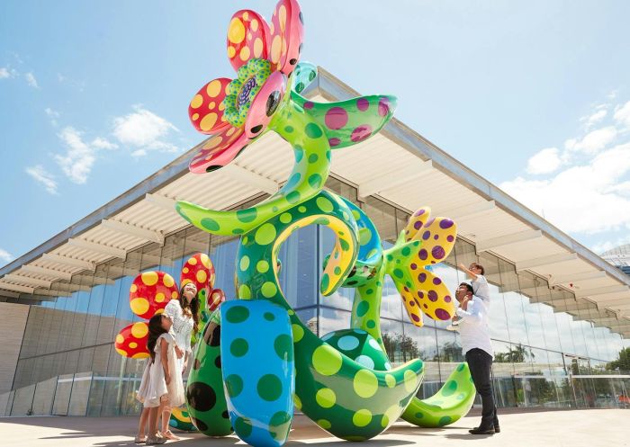 Yayoi Kusama Flowers that Bloom in the Cosmos 2022, Art Gallery of New South Wales, Sydney
