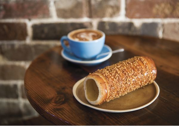 Coffee and fresh traditional Hungarian pastry from Kürtősh in Randwick