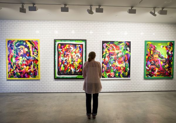 Installation view of the 19th Biennale of Sydney (2014) at the Museum of Contemporary Art Australia