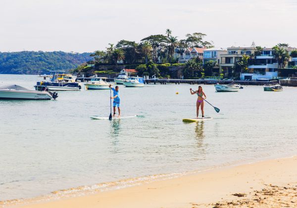 Stand-Up Paddle-Boarding in Watsons Bay