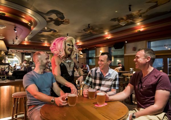 Drag Queen at Priscillas in Erskineville Drag Queen at Priscillas in Erskineville