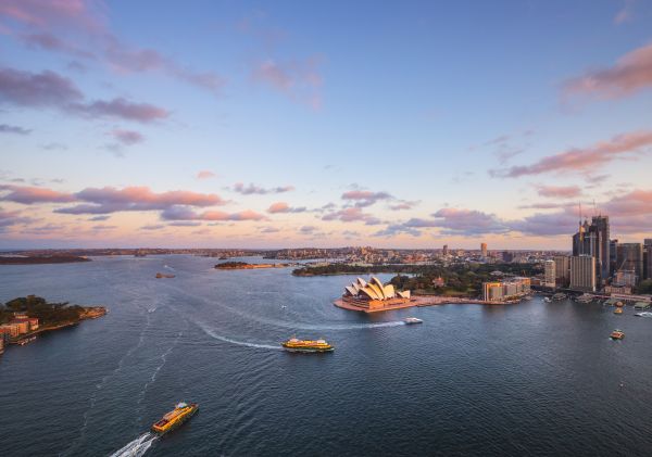 Climb the Sydney Harbour Bridge at twilight