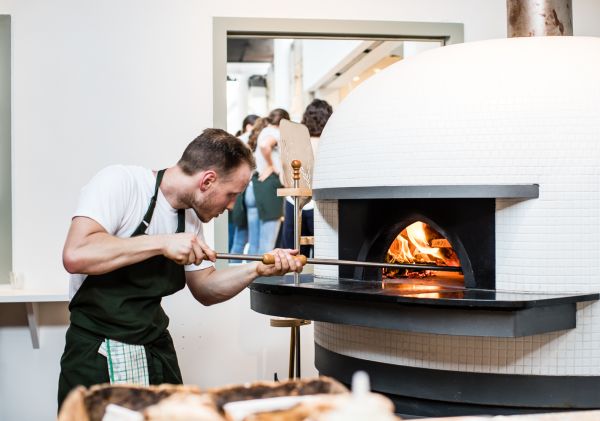 Totti's pizza oven. Image Credit: Nikki To