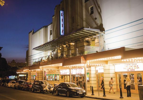 The Ritz, a heritage-listed art deco cinema in Randwick