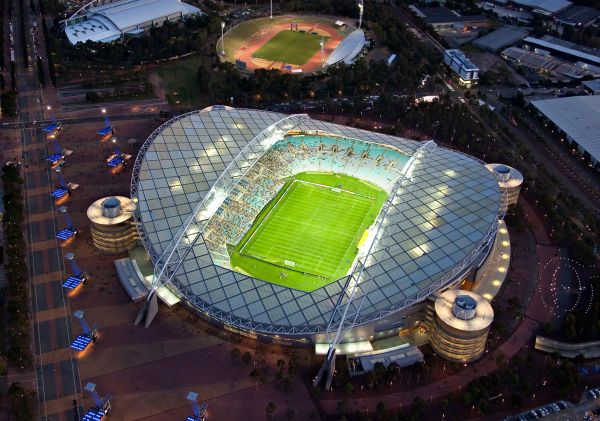 Sydney Olympic Park aerial - Stadium Australia