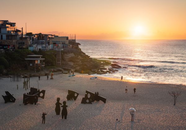 Tamarama Beach at sunrise