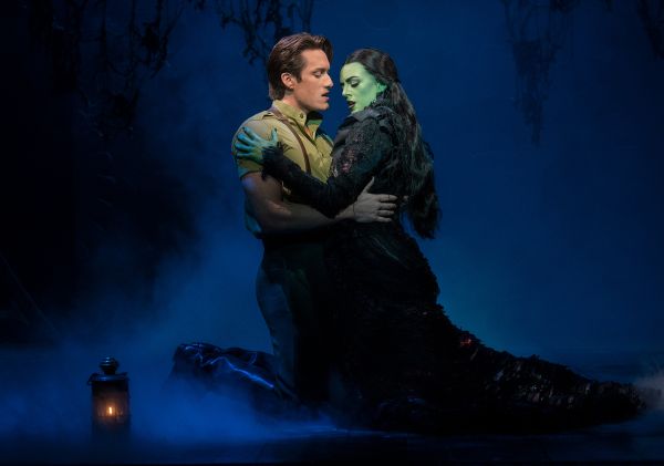 James D. Gish and Talia Suskauer in WICKED The Musical - Credit: Joan Marcus