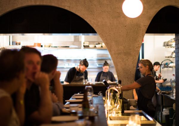 Dining room at Ester Restaurant, Chippendale